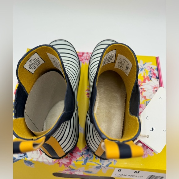 Joules - Wellibob - super cute Rain Boots - size 6 - NWT /NIB - Picture 5 of 9
